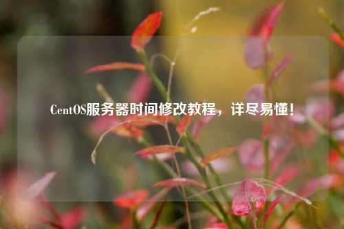 CentOS服务器时间修改教程,详尽易懂!