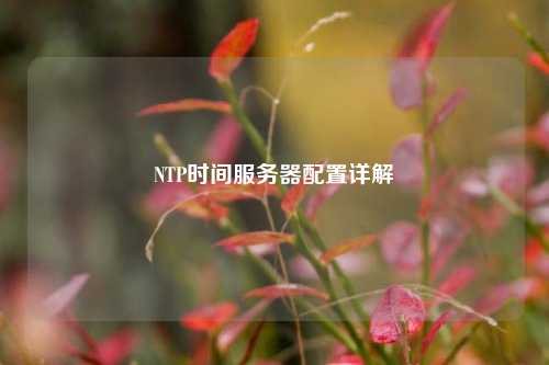 NTP时间服务器配置详解