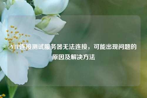 NTP连接测试服务器无法连接，可能出现问题的原因及解决方法