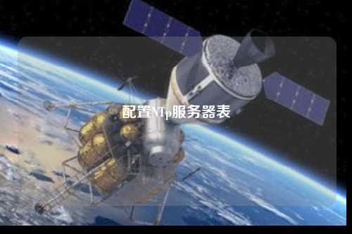 配置NTp服务器表
